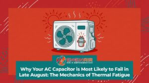 Why Your AC Capacitor is Most Likely to Fail in Late August: The Mechanics of Thermal Fatigue — featured image