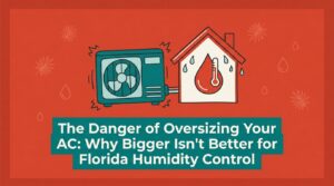 The Danger of Oversizing Your AC: Why Bigger Isn't Better for Florida Humidity Control — featured image